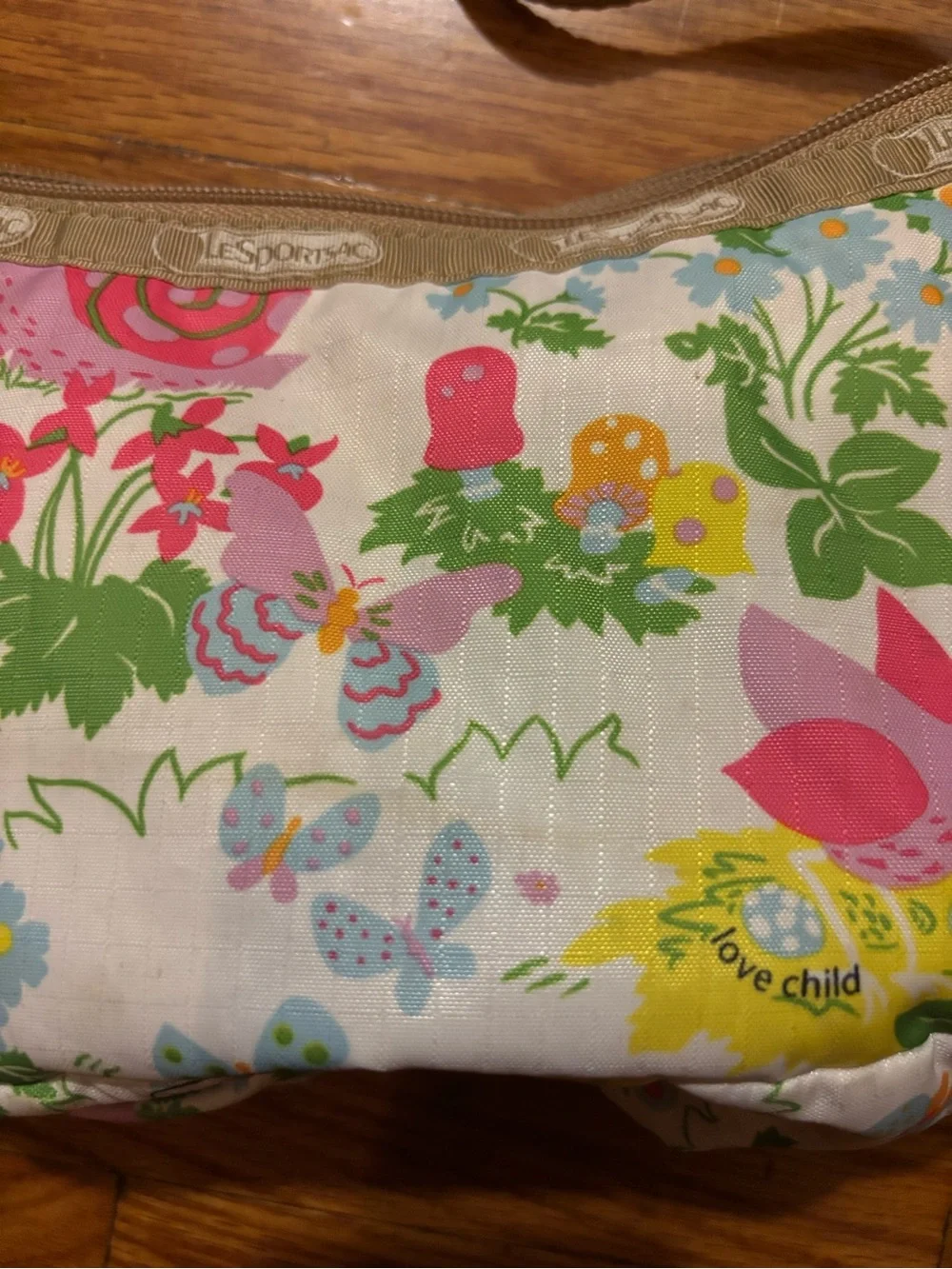 Vintage Lesportsac purse bag Miu hippie snail mushroom Gucci big bud mini psych